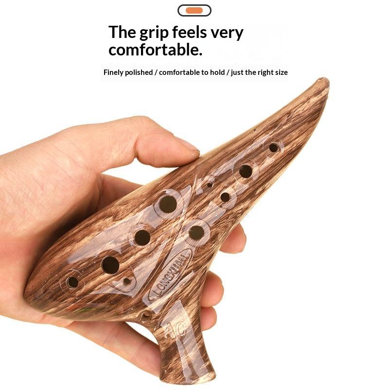 Musical Instrument Qin - NEW 12 Hole Ocarina Instrument Ocarinas