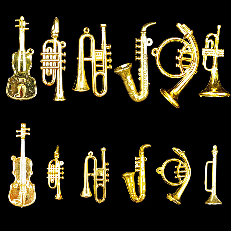 Musical Instrument Music - 5/10/20PCS Assorted Styles Gold Color Mini