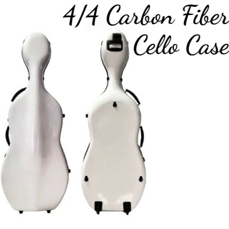 Musical Instrument Cello - 4/4 Carbon Fiber Cello Case Scratch-proof