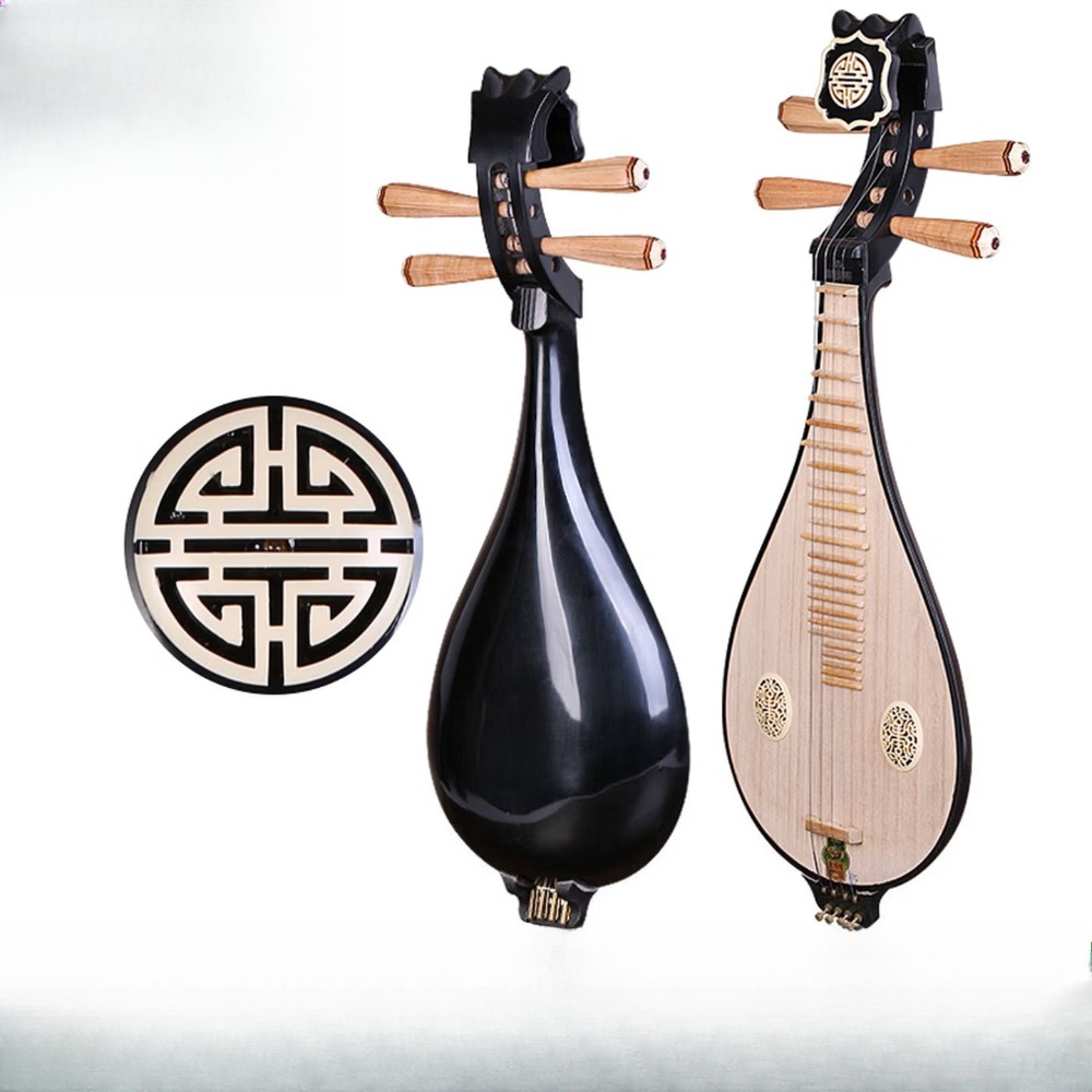 Musical Instrument Music - 654 Liuqin (Tu Pipa) Catalpa Wood