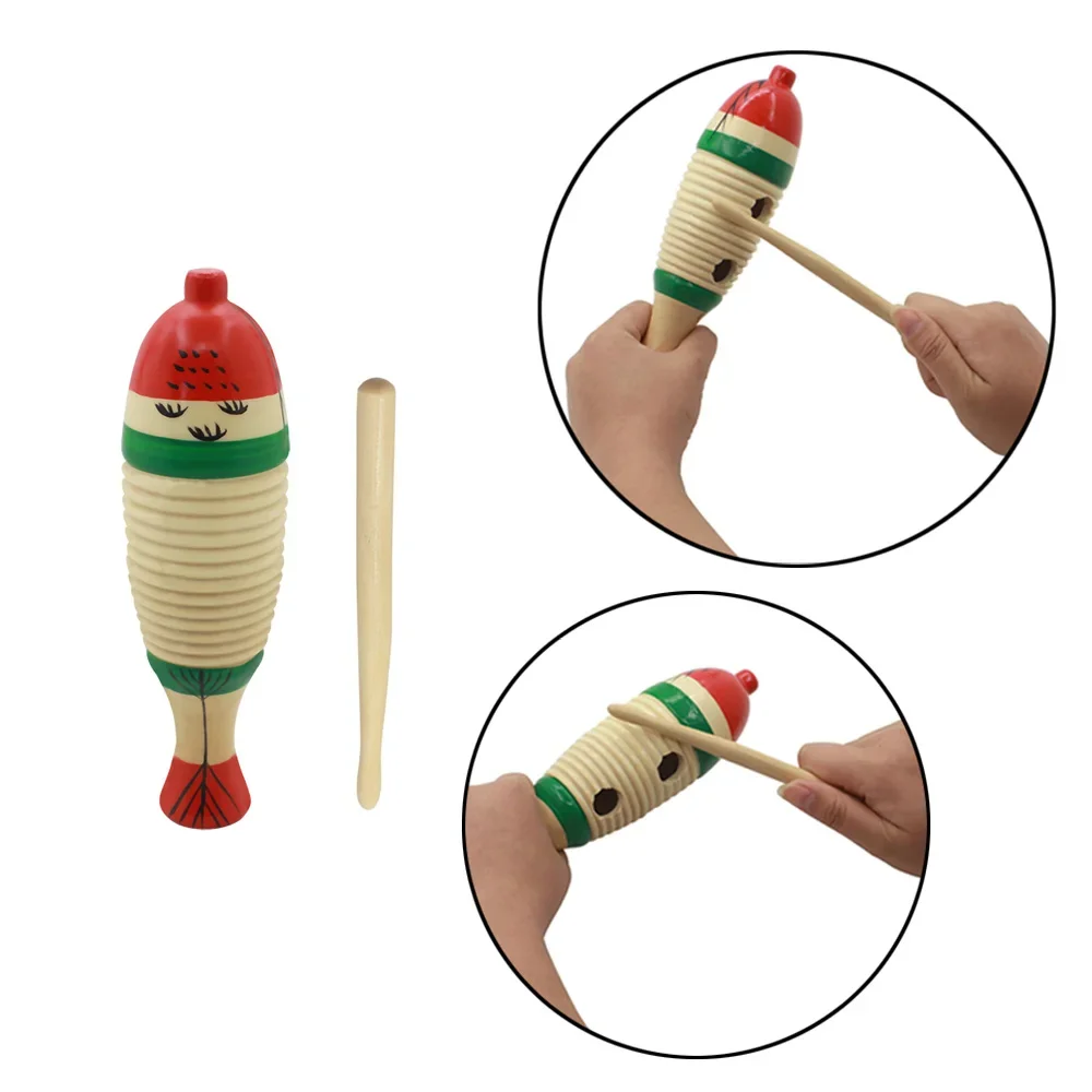Musical Instrument Game - Wooden Fish Musical Orff Percussion Instrument