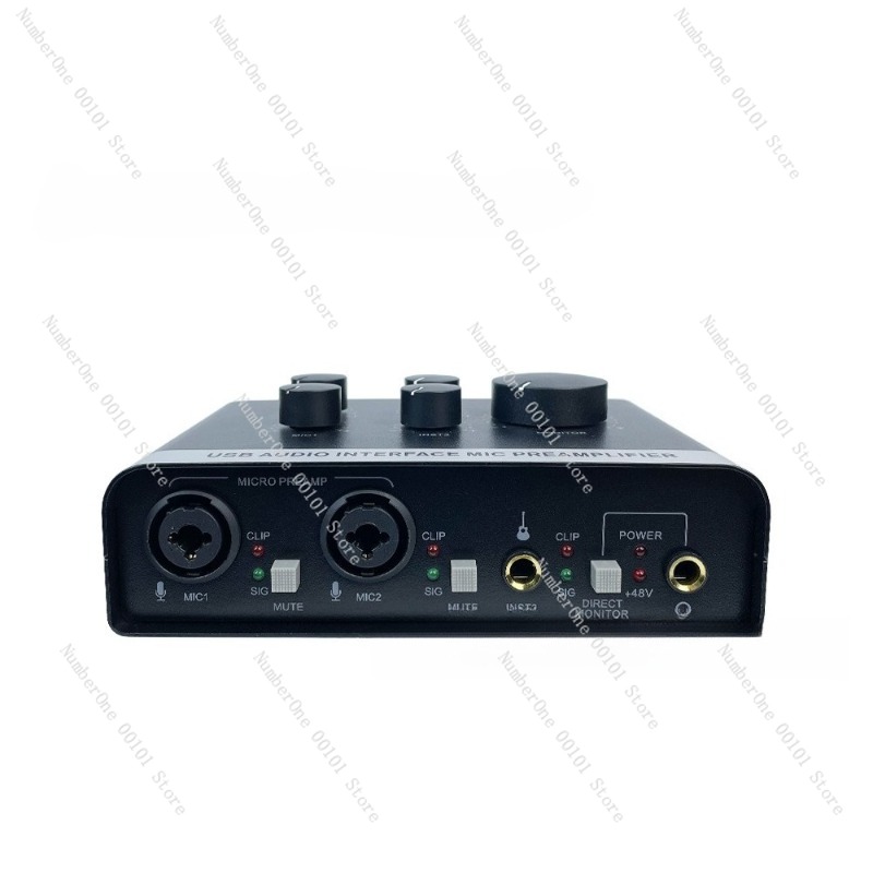 Musical Instrument Videos - USB External Sound Card with 48V