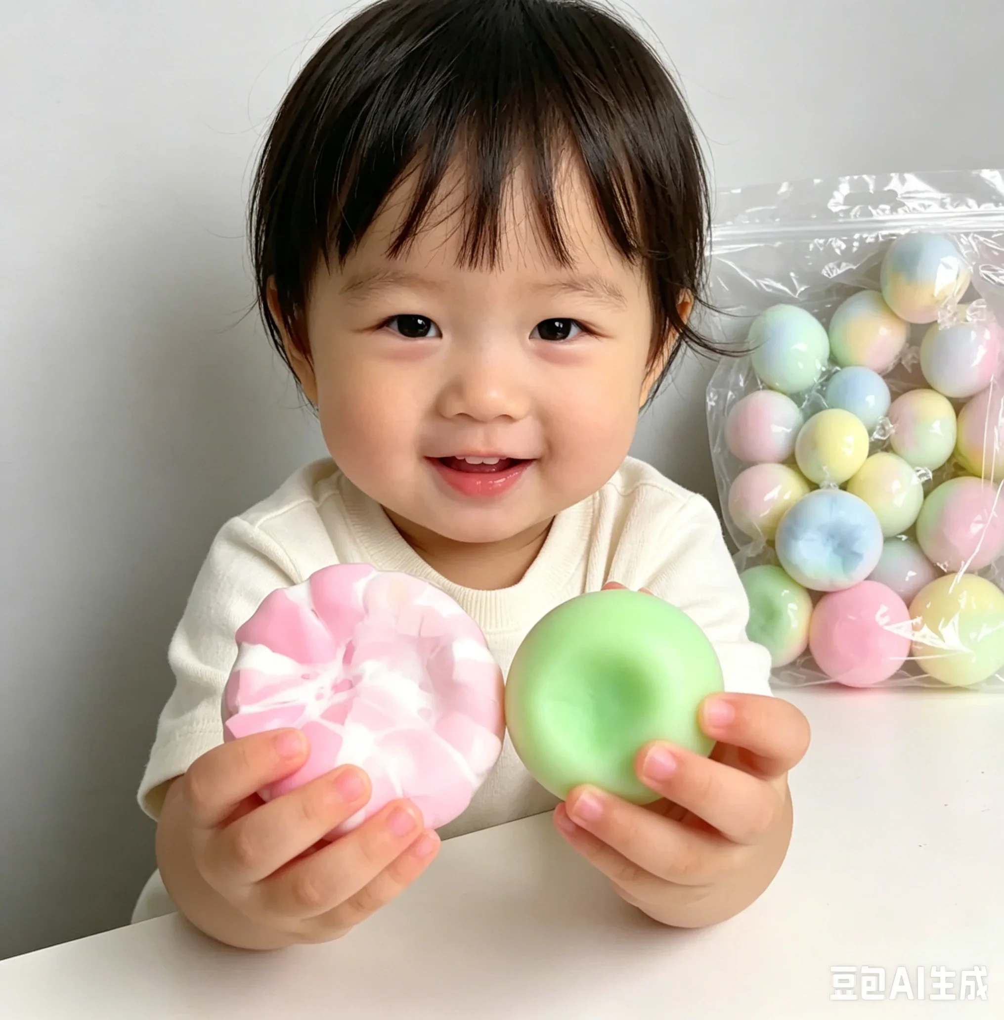 Musical Instrument Gong - Cute Green Grape Shaped Crispy Skin