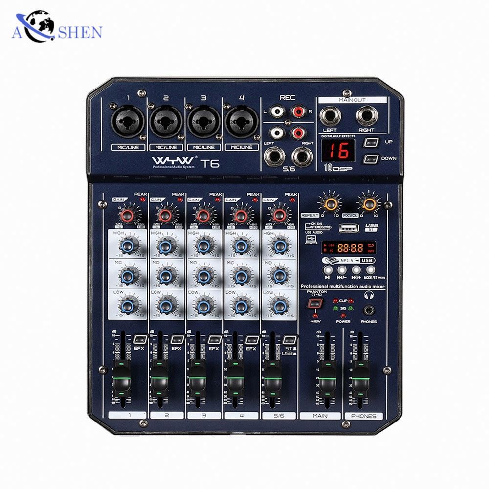 Musical Instrument Videos - AOSHEN Audio Mixer for DJ Musical
