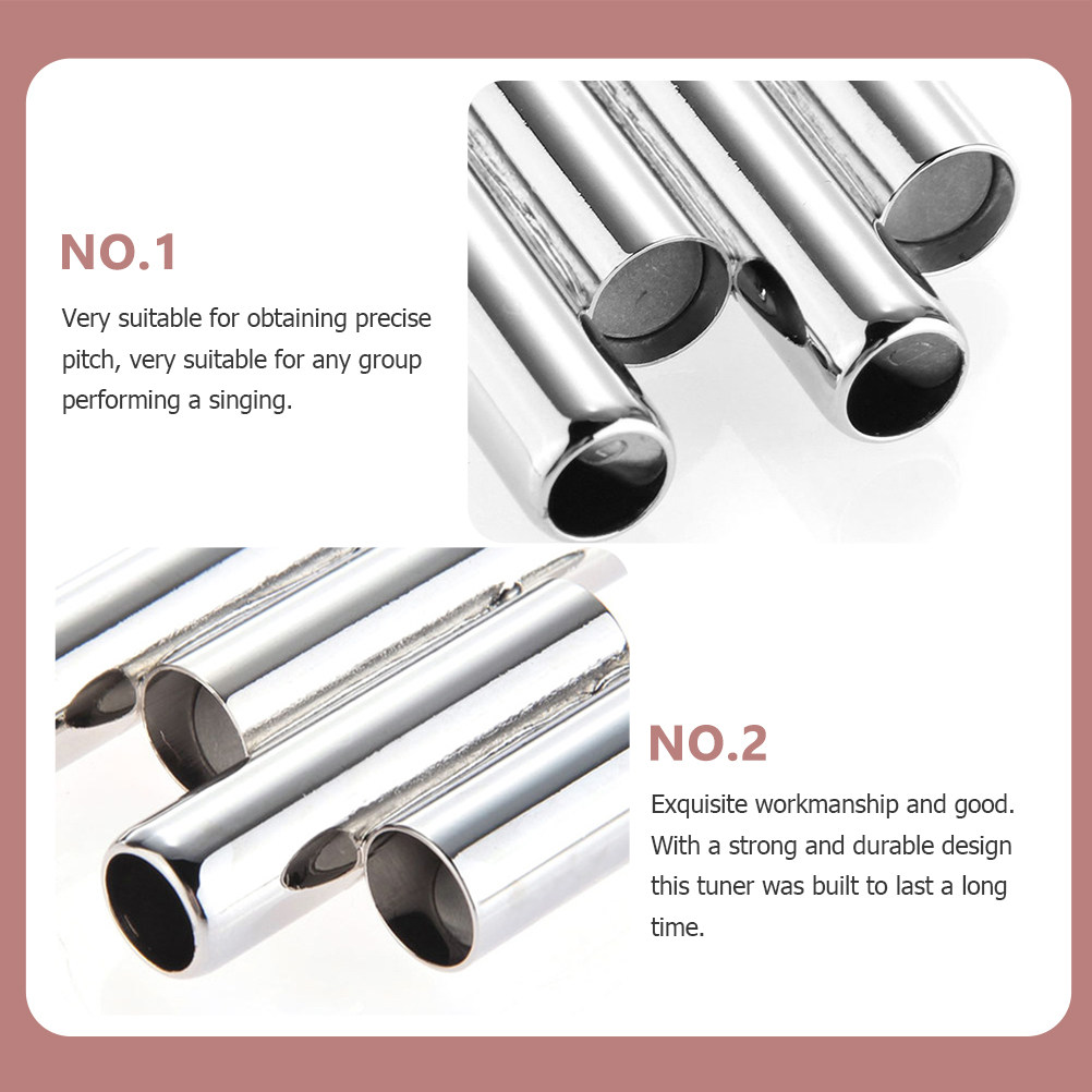 Musical Instrument Using Mouth - Portable Metal Violin Tuner Stainless Steel