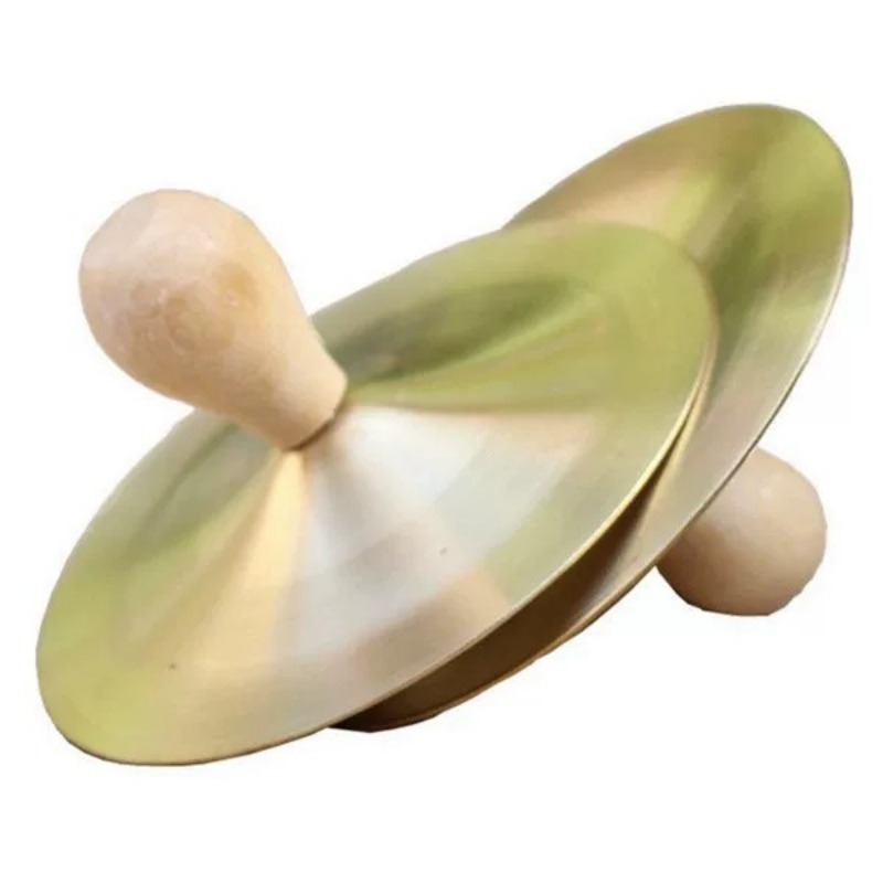 Musical Instrument Qin - 1 Set Hand Percussion Copper Cymbals