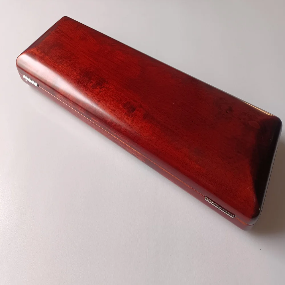 Musical Instrument Dulcimer - Maple Wood Flute Case for Flute