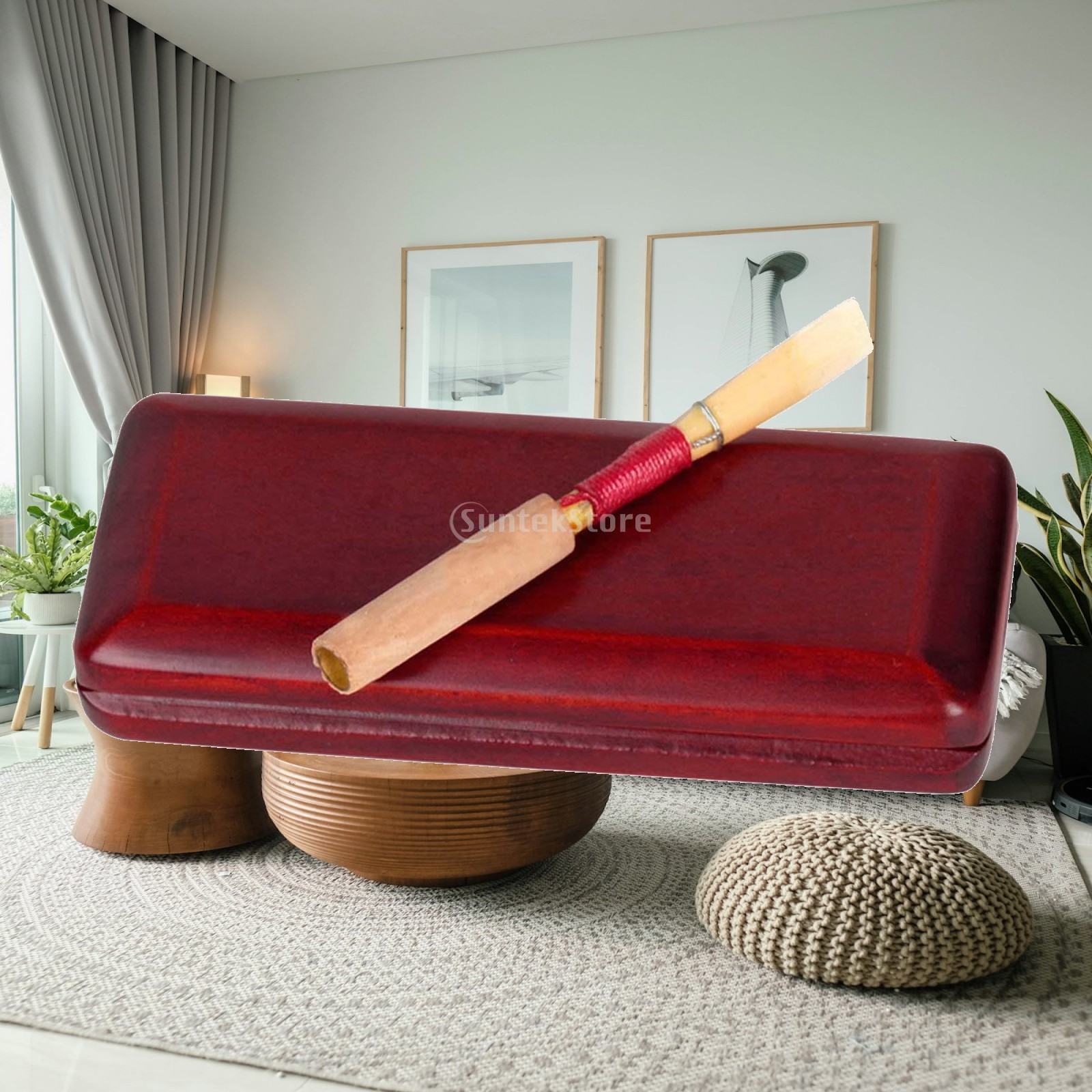 Wooden Oboe Reeds Storage Case - Musical Instrument Reed review and price