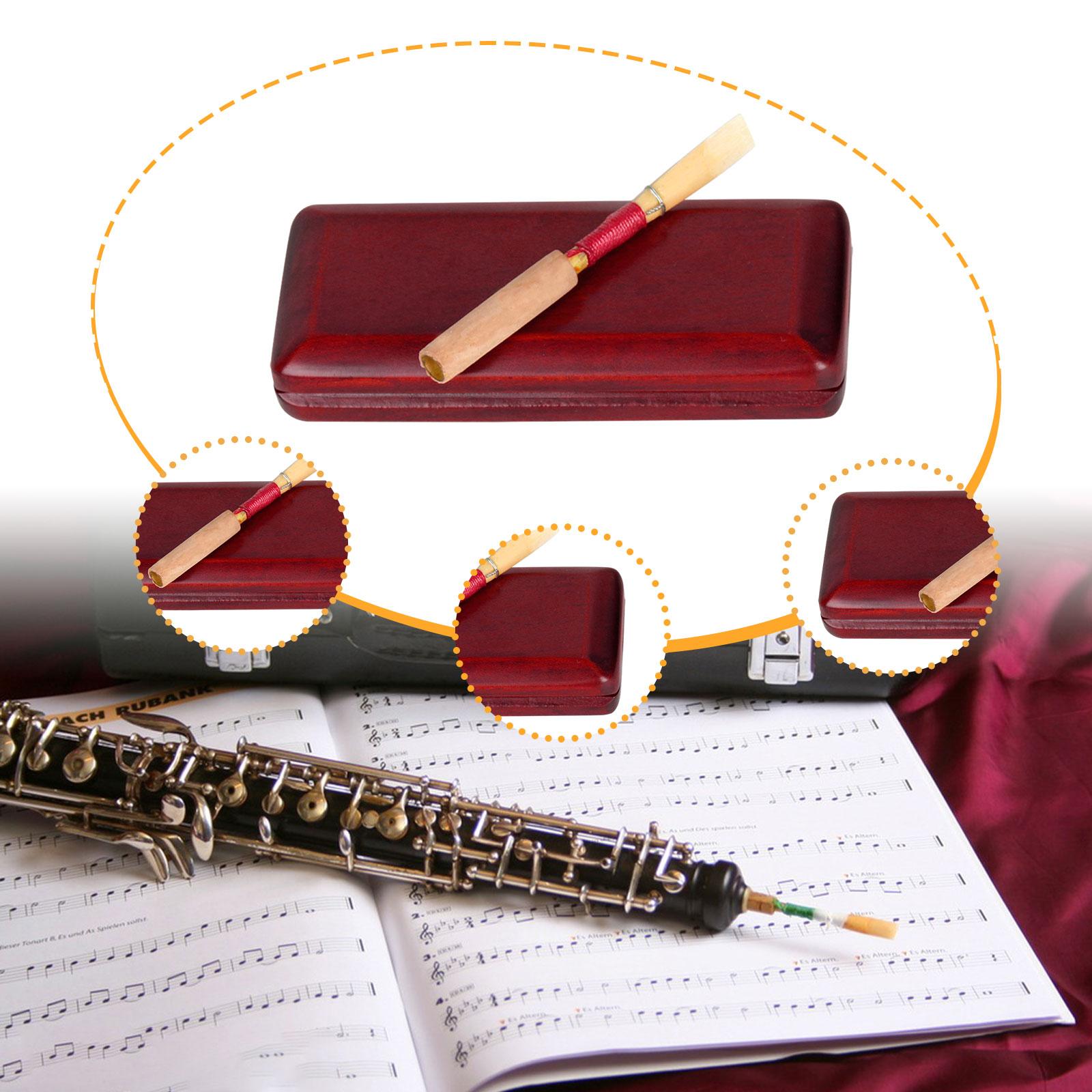 Wooden Oboe Reeds Storage Case - Musical Instrument Reed review and price