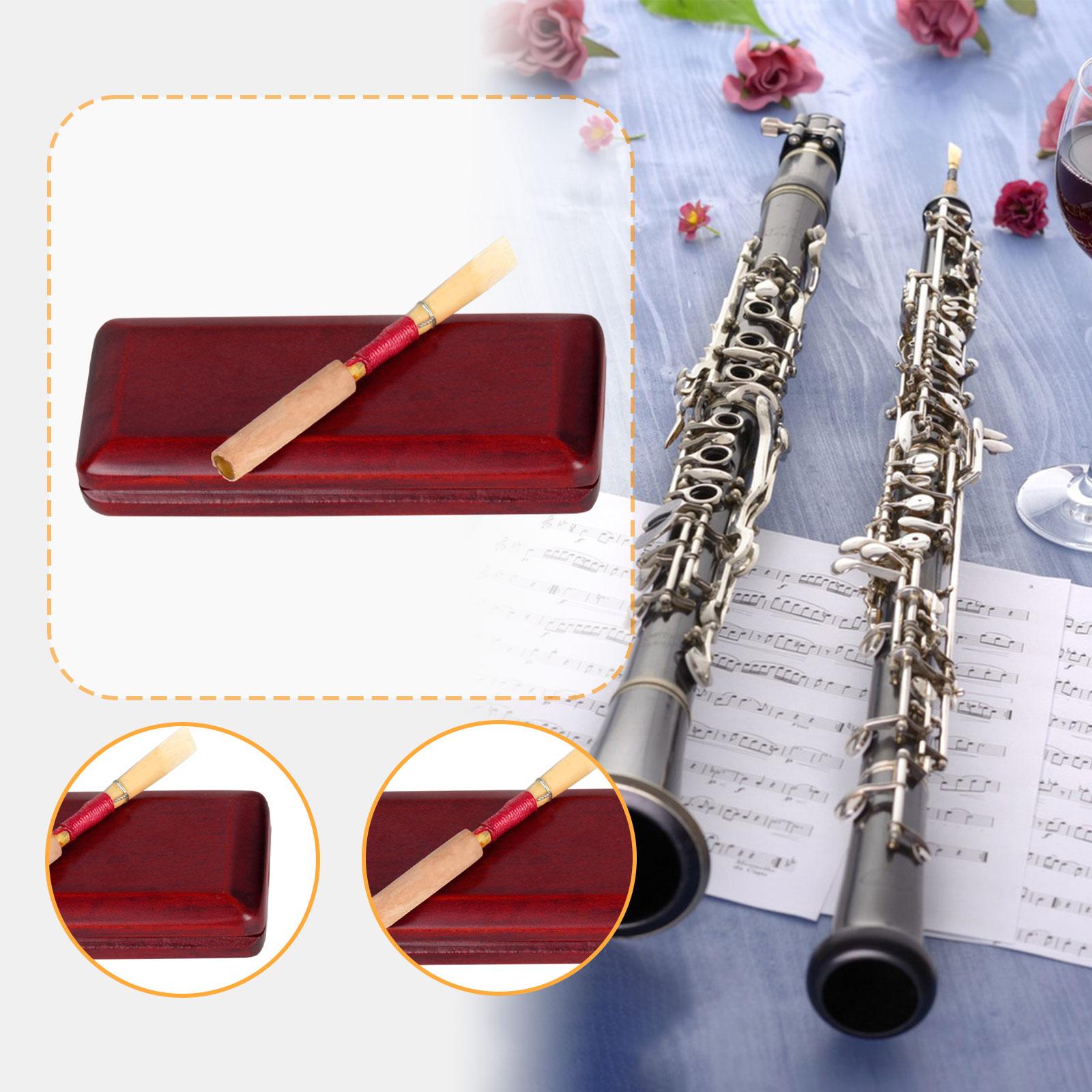 Wooden Oboe Reeds Storage Case - Musical Instrument Reed review and price