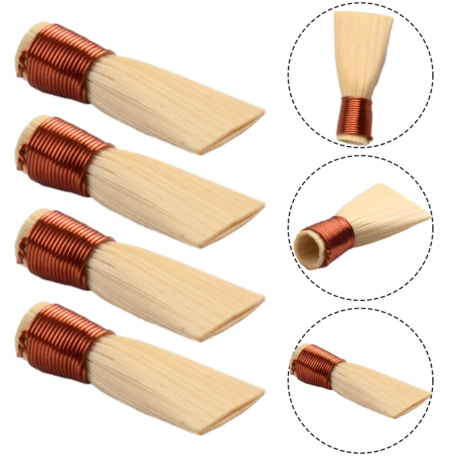 Set of 4 Suona Reed Whistles M - Musical Instrument Reed review and price
