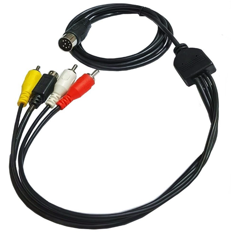 Din 8 Pin to S-Video 4pin Male - Musical Instrument Videos review and price