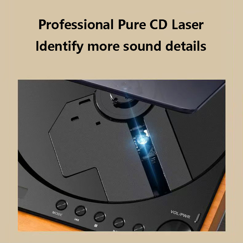Wooden HIFI CD Player Bluetoot - Musical Instrument Digital Interface review and price