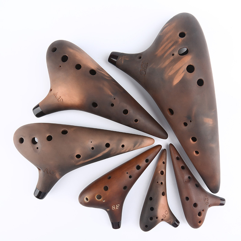 Purple Clay Ceramic Ocarina AC - Musical Instrument Qin review and price