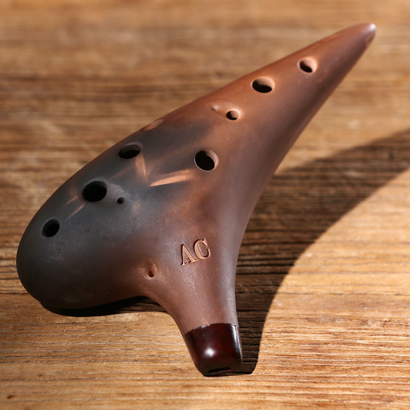 Purple Clay Ceramic Ocarina AC - Musical Instrument Qin review and price