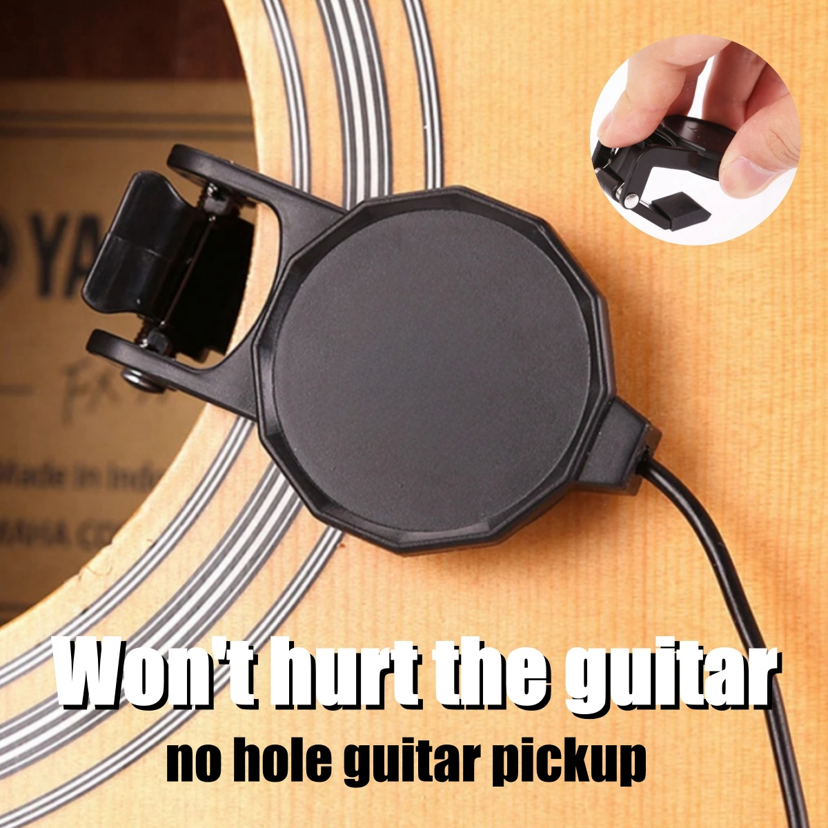 Audio Jack Clip On Pickup for  - Musical Instrument Dulcimer review and price
