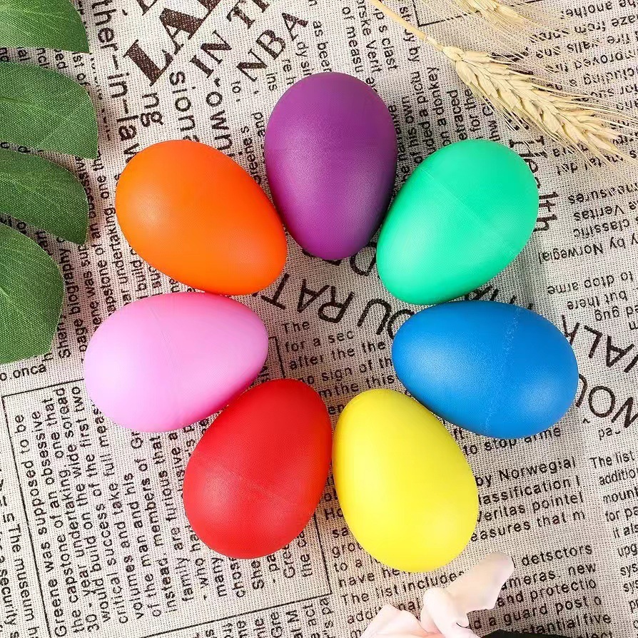 2Pcs Plastic Egg Shakers Percu - Musical Instrument Game review and price