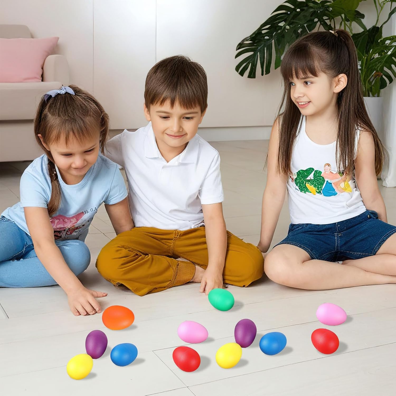 2Pcs Plastic Egg Shakers Percu - Musical Instrument Game review and price