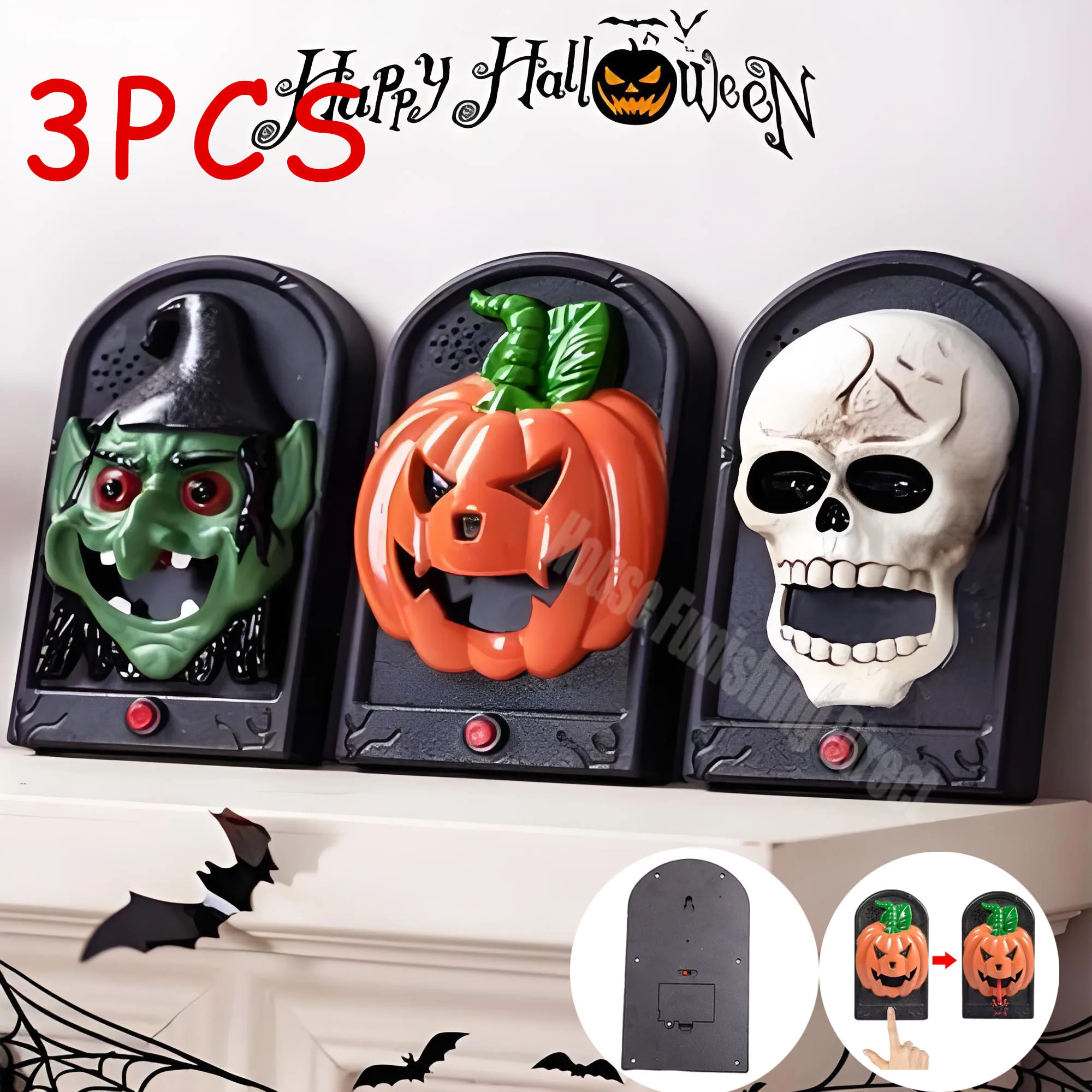 Halloween Haunted Doorbell Ani - Musical Instrument Gong review and price