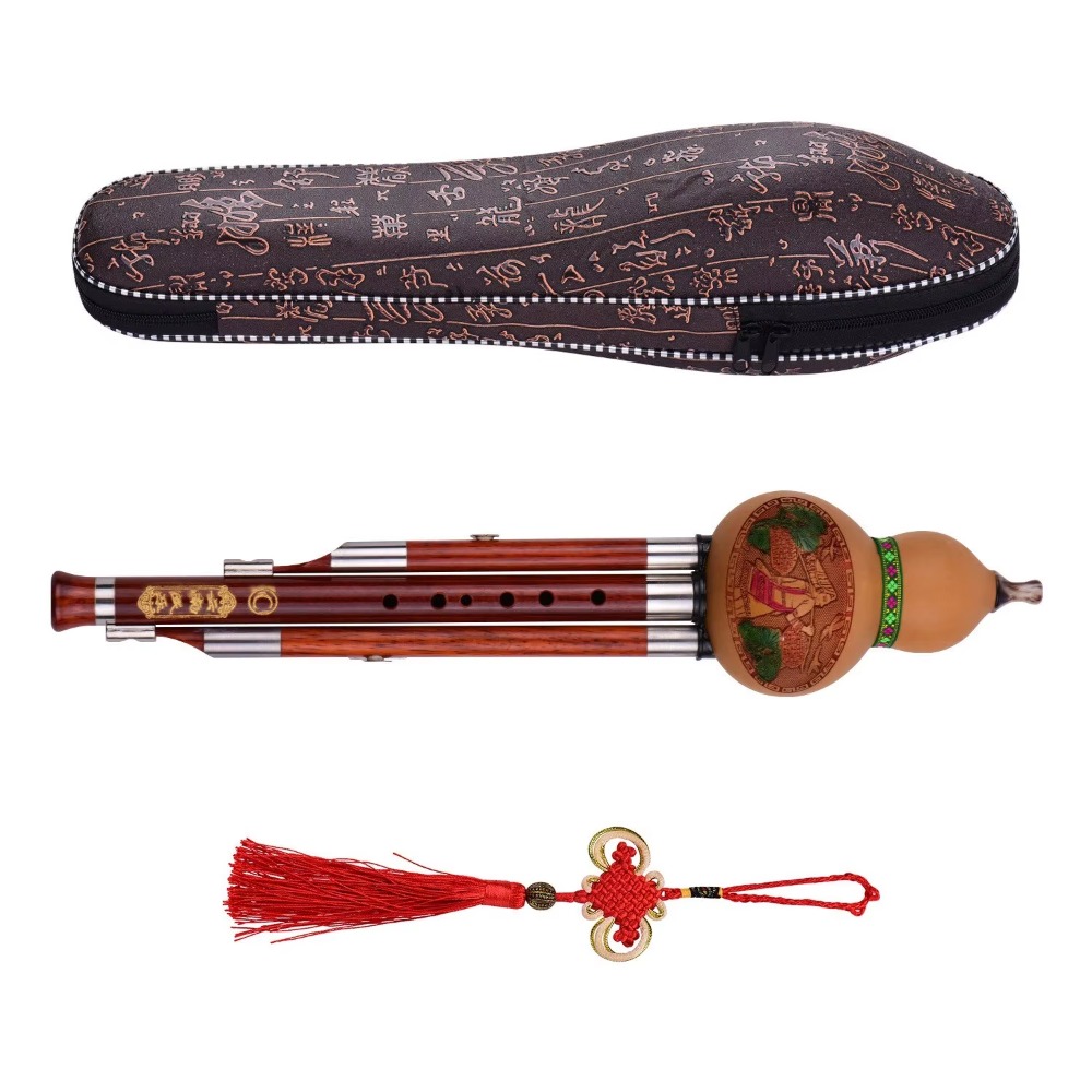 3-Tone C Key Hulusi Gourd Flut - Musical Instrument Music review and price