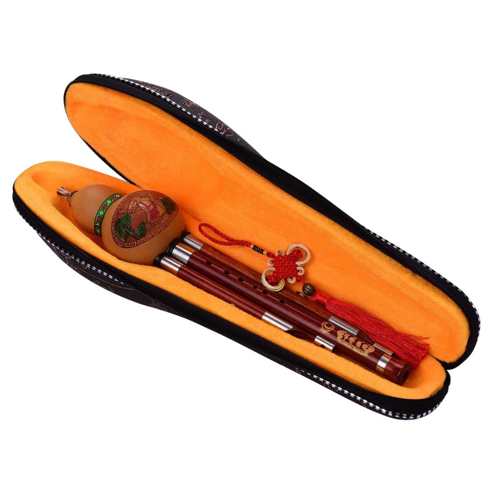 3-Tone C Key Hulusi Gourd Flut - Musical Instrument Music review and price