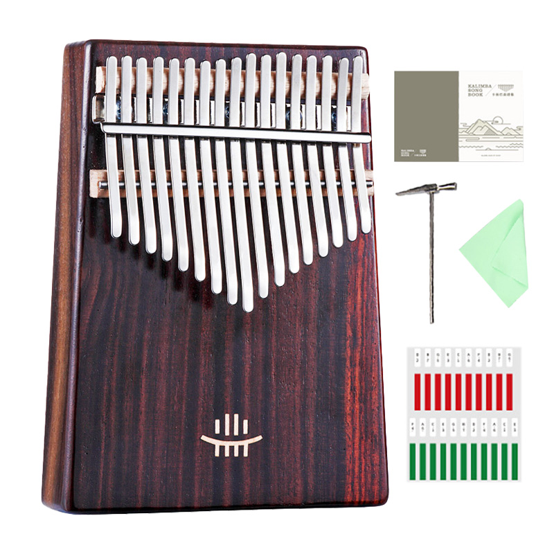 Hluru Kalimba 17 Keys with Hol - Musical Instrument Dulcimer review and price