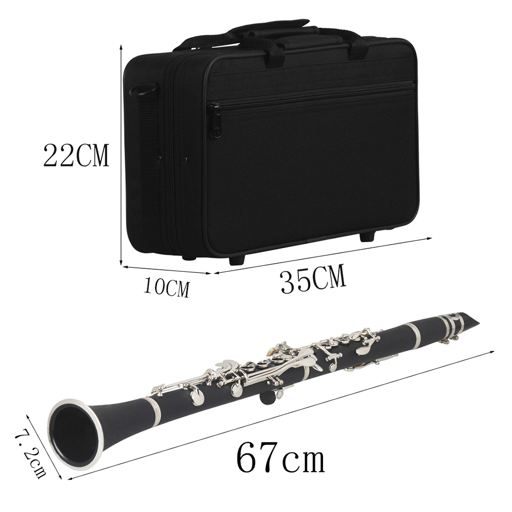 SLADE Bb Clarinet 17 Keys Bake - Musical Instrument Reed review and price