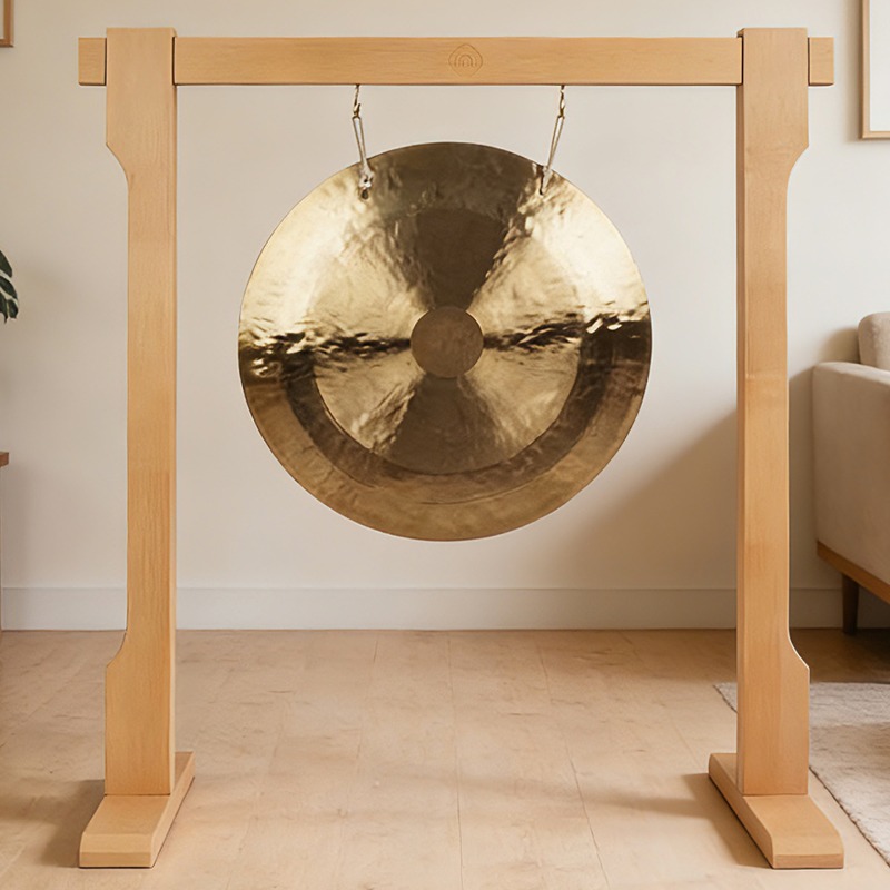 Solid Wood Bolded Gong Stand P - Musical Instrument Gong review and price