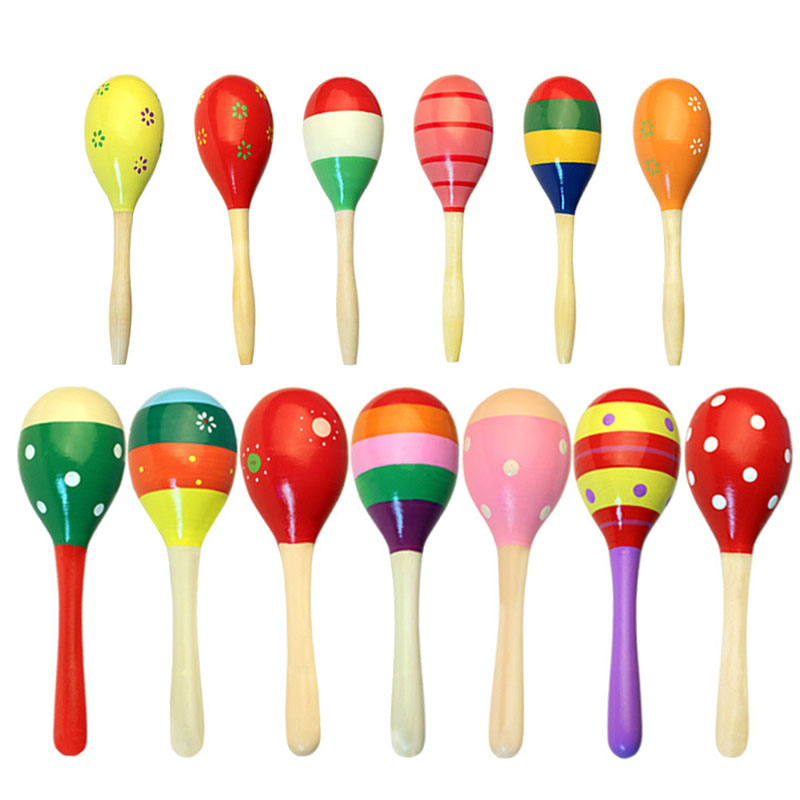 Sand Hammer Wooden Children Or - Musical Instrument Qin review and price