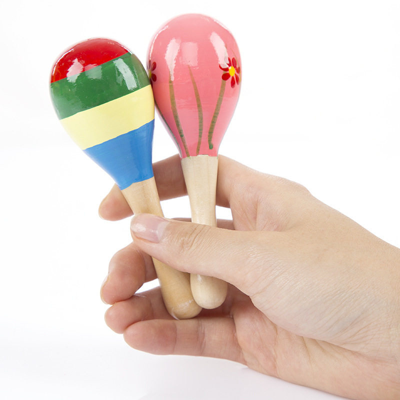 Sand Hammer Wooden Children Or - Musical Instrument Qin review and price
