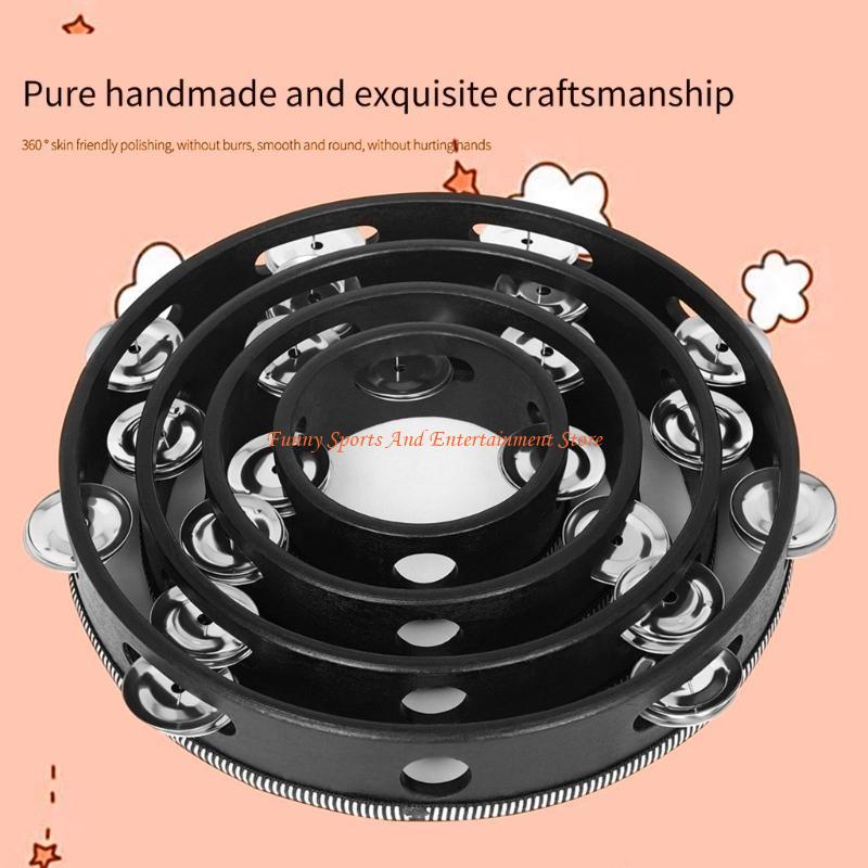 C4DE 4pcs Double Row Bells Tam - Musical Instrument Game review and price