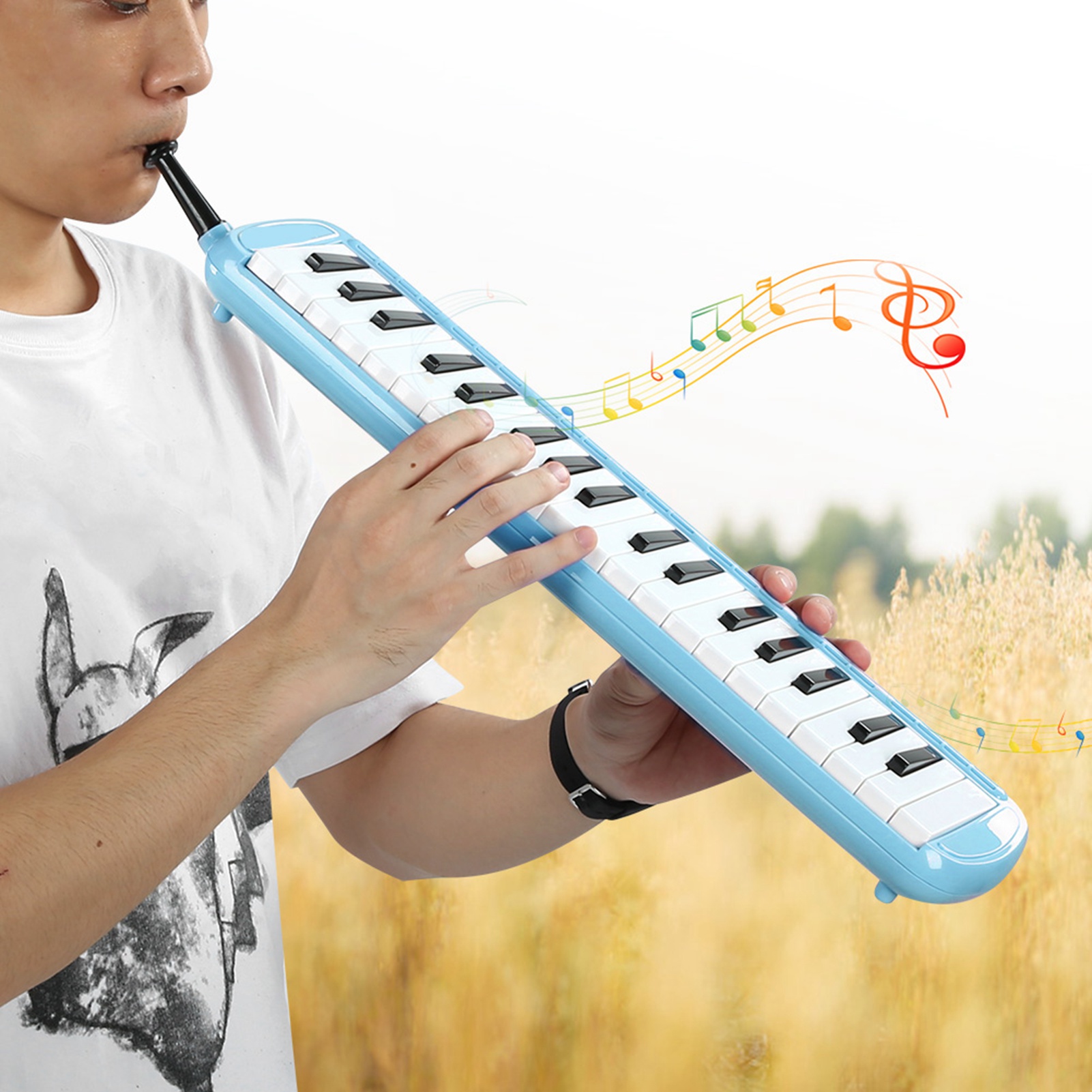 Melodica 37 Key Wind Musical I - Musical Instrument Reed review and price