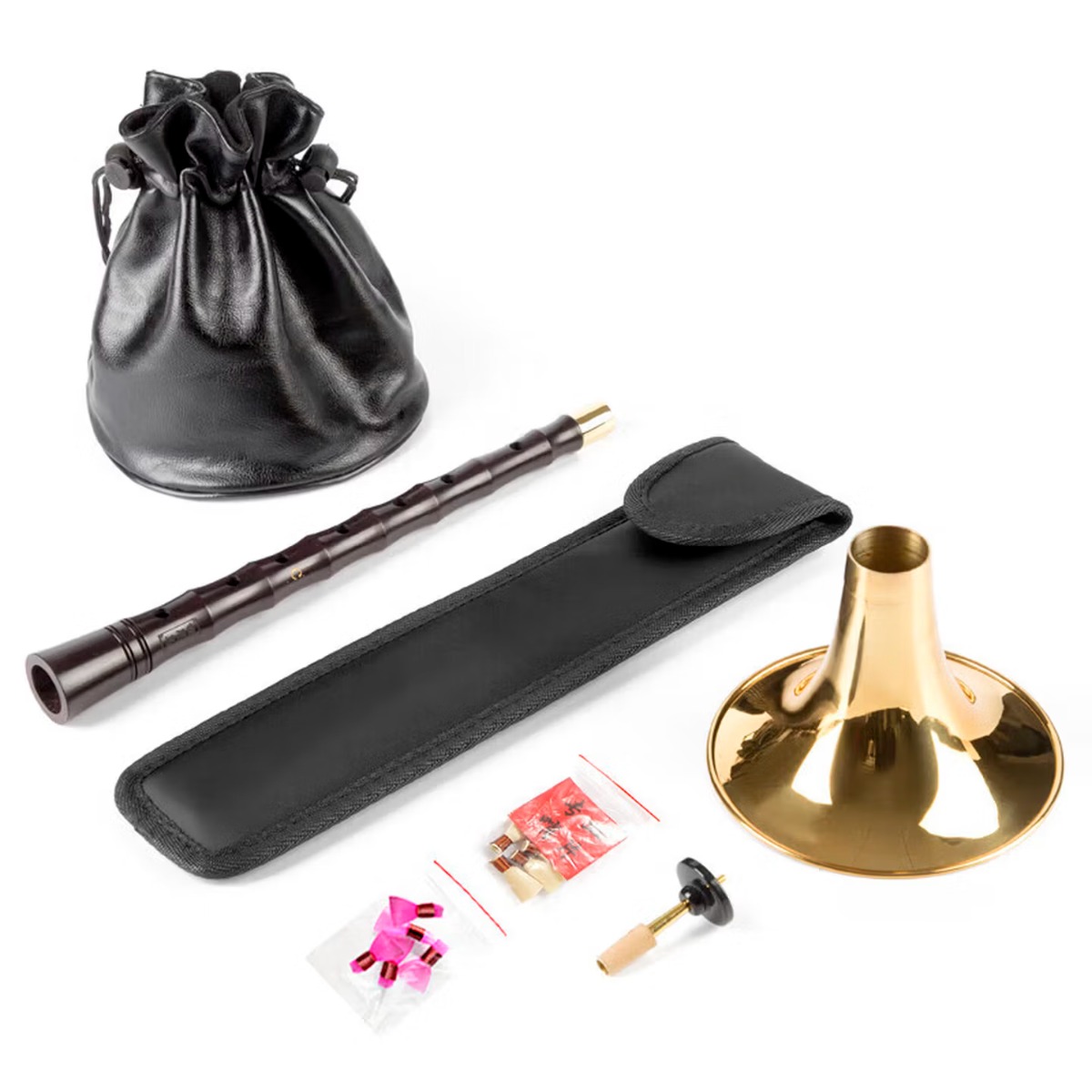 Ebony Wood Suona Horn D Key Co - Musical Instrument Music review and price