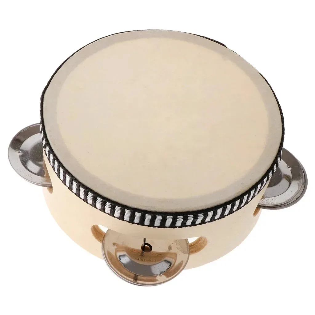 6inch Hand Held Drum Tambourin - Musical Instrument Game review and price