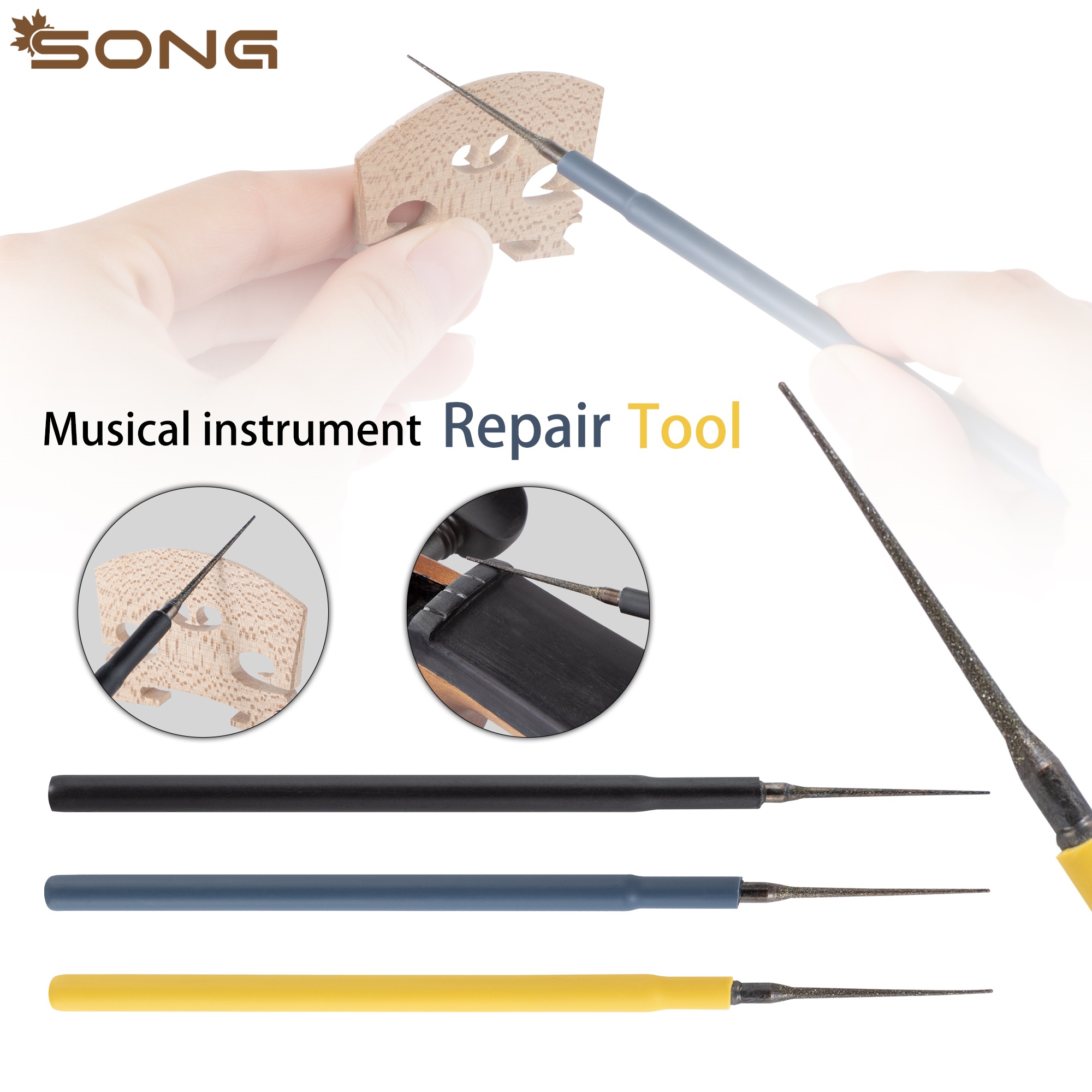 Mini Violin Bridge Slotting Fi - Musical Instrument Cello review and price