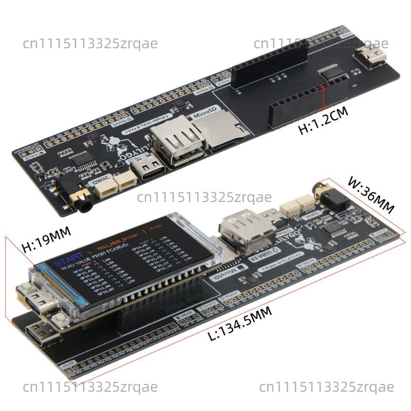 T-Display-S3 MIDI Shield Devel - Musical Instrument Digital Interface review and price