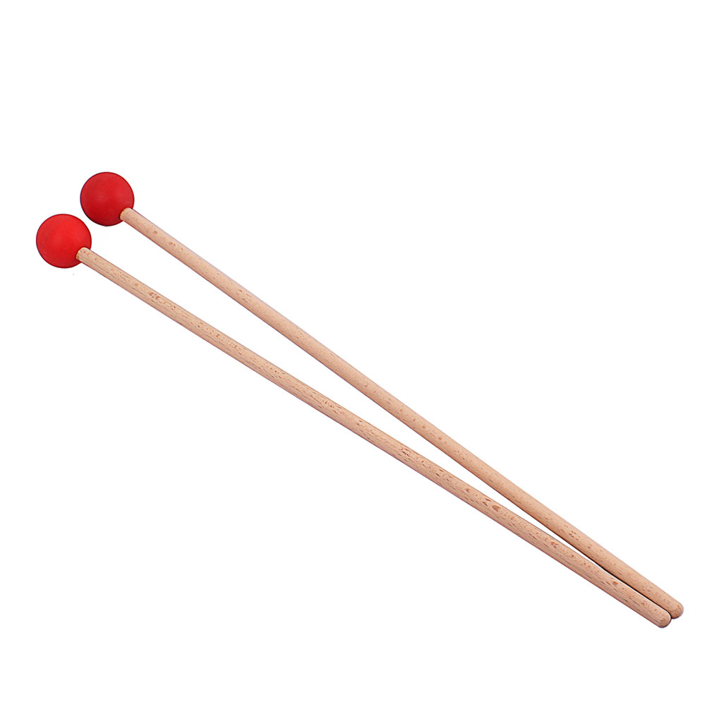 1Pair Large Drum Mallets Wood  - Musical Instrument Gong review and price
