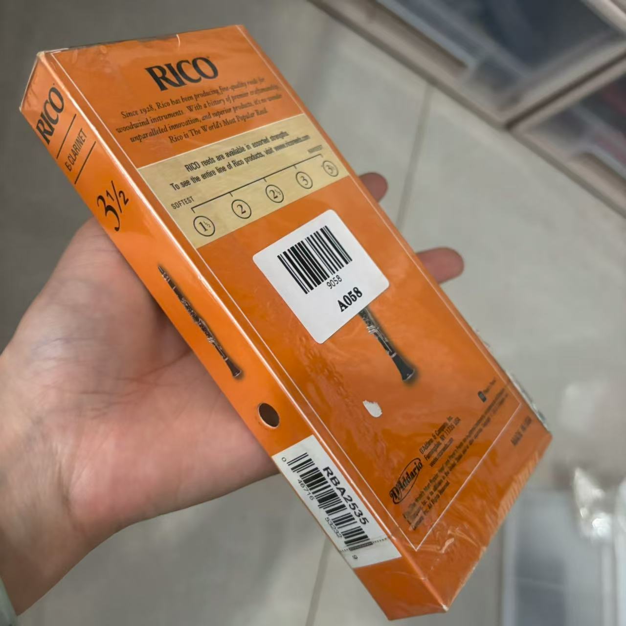 Bb Eb Bass clarinet reeds rico - Musical Instrument Reed review and price