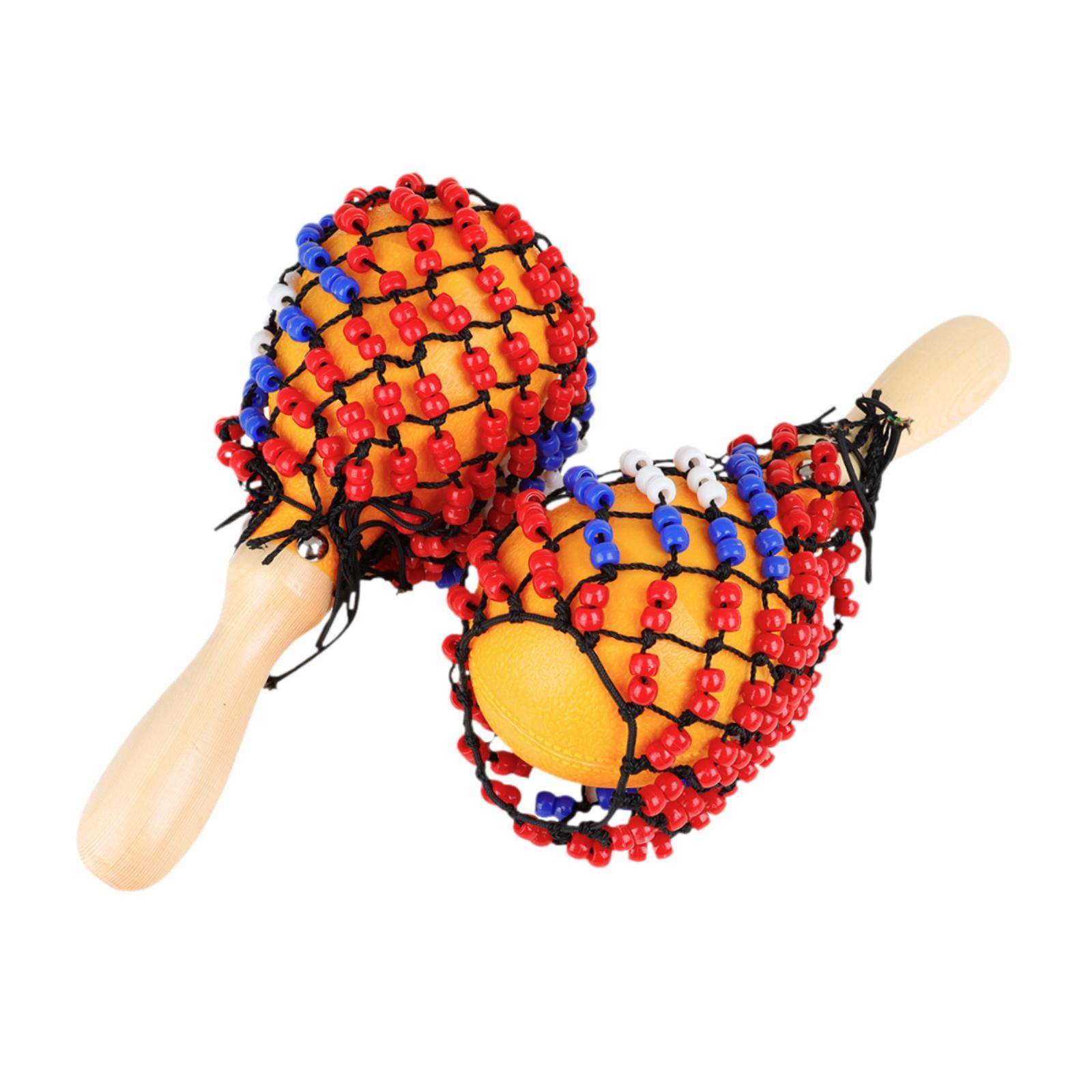 2x Wooden Maracas Sand Hammers - Musical Instrument Net review and price