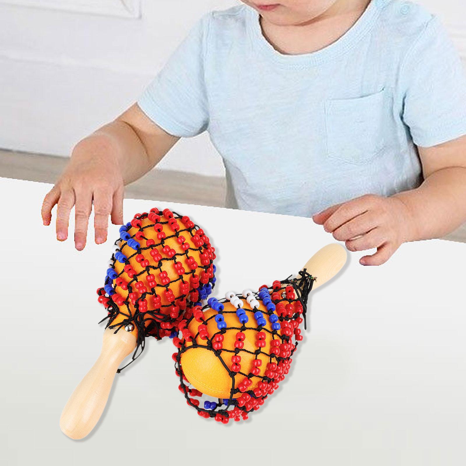 2x Wooden Maracas Sand Hammers - Musical Instrument Net review and price