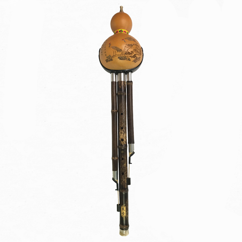 Hulusi Bass Black Bamboo Gourd - Musical Instrument Qin review and price